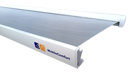 Маркиза безопорная 4,5м MobileComfort EAGLE ME450WG, настенная, электрическая, белая